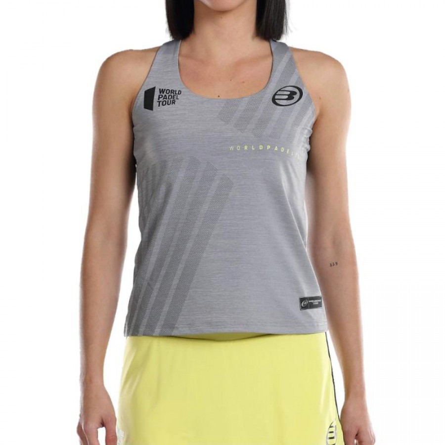 T-shirt Bullpadel WPT Key Grigio Medio Vigore