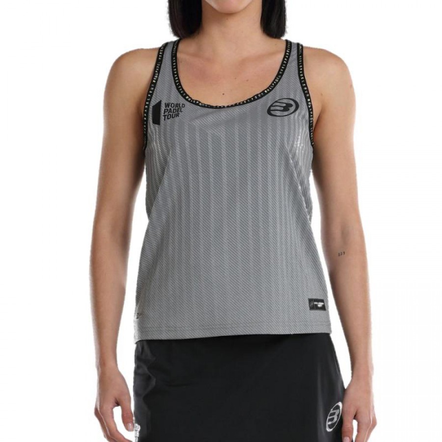 T-shirt Bullpadel WPT Place Gris Medium Vigore