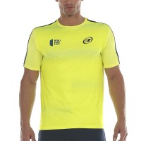 Camiseta Bullpadel WPT Sansevi Amarillo Azufre Fluor