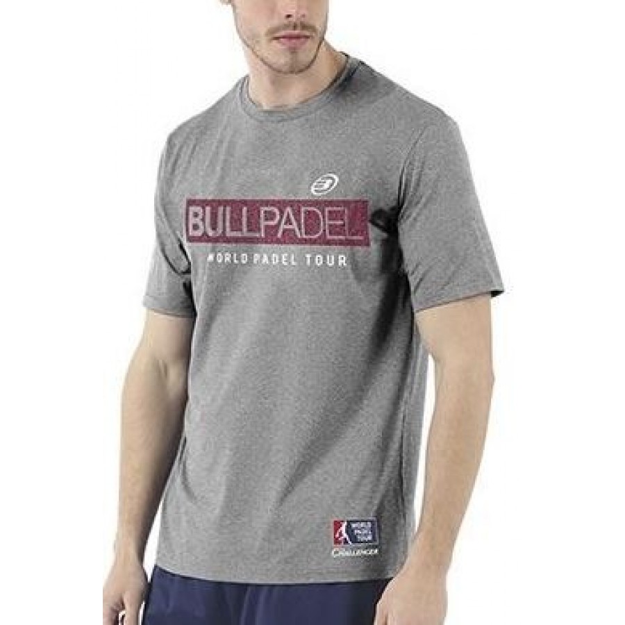 Camiseta Zamani Gris Medio Vigore Bullpadel