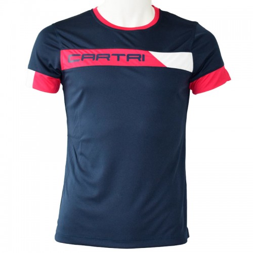 Camiseta Cartri Cimei Azul Escuro Morango Junior Camiseta Cartri Cimei Azul Escuro Morango Junior