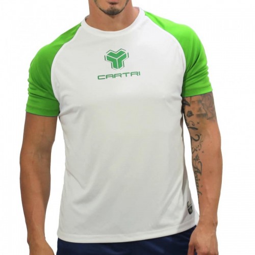 T-shirt Cartri Match Blanc Fluor T-shirt Cartri Match Blanc Fluor