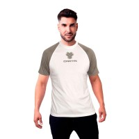 Cartri Match T-Shirt Bambino Bianca Grigia  Offerta + Economico