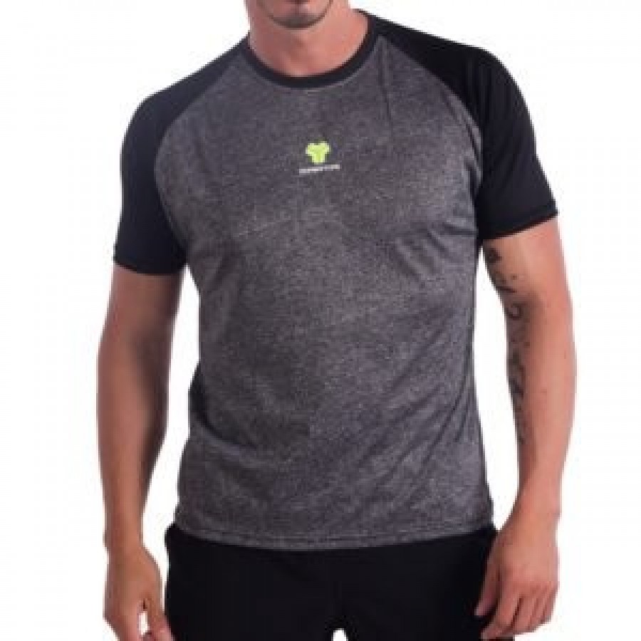 Camiseta Cartri Safiro Gris Negro