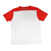T-shirt de l?école Cartri Blanc Gris Rouge  Offre - Pas cher