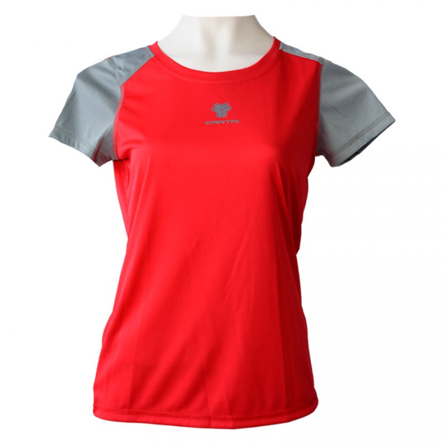 Cartri Simona Grey Red T-Shirt