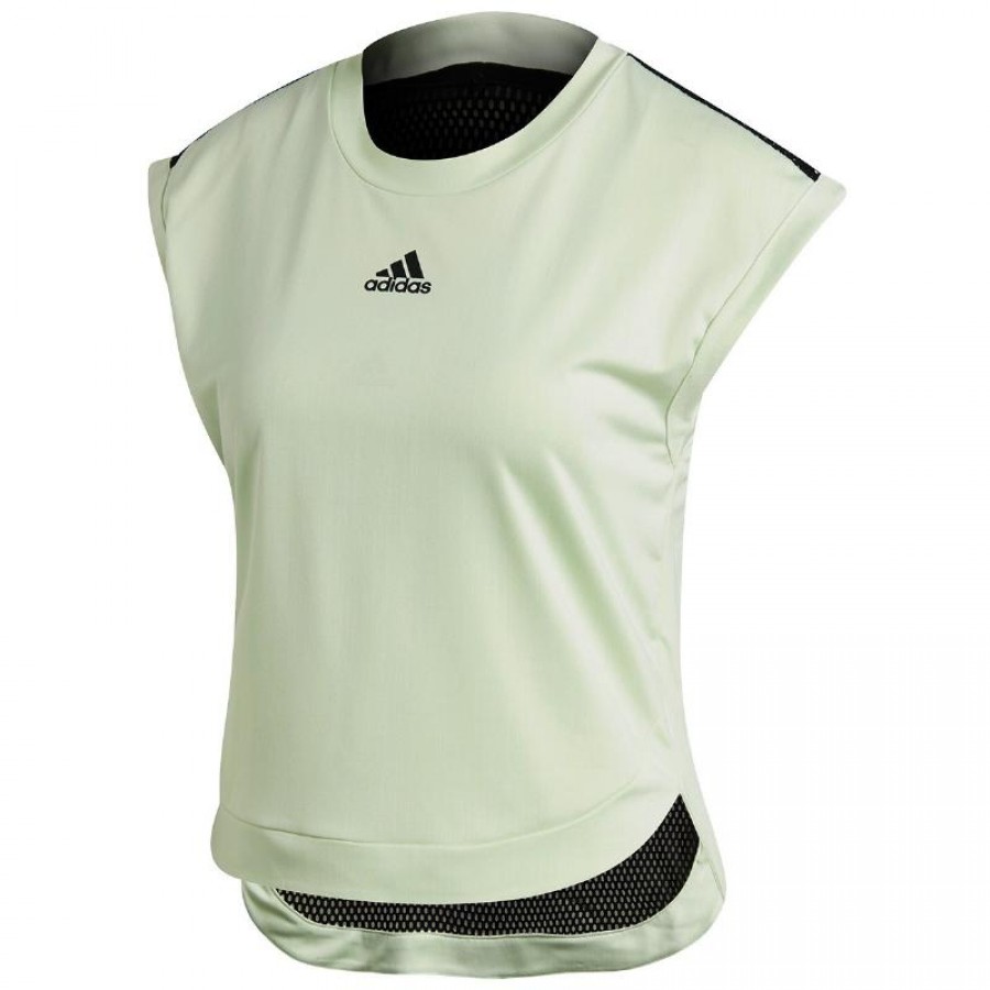 Camiseta com Top Adidas New York Green Black - Barata Oferta Outlet