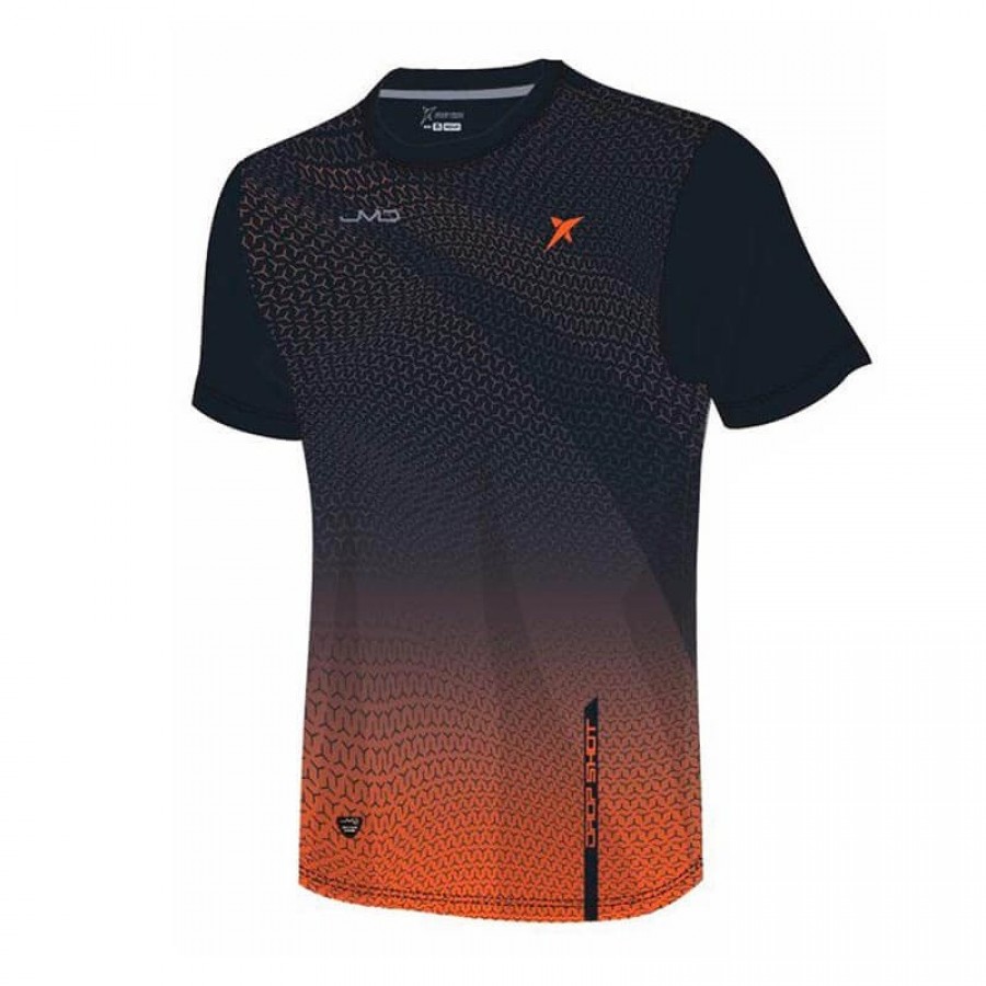 Drop Shot Argon Stampa Grigio T-Shirt - Barata Oferta Outlet