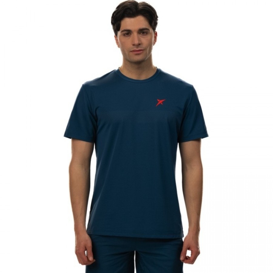 Camiseta Drop Shot Egan Azul  Oferta + Barato