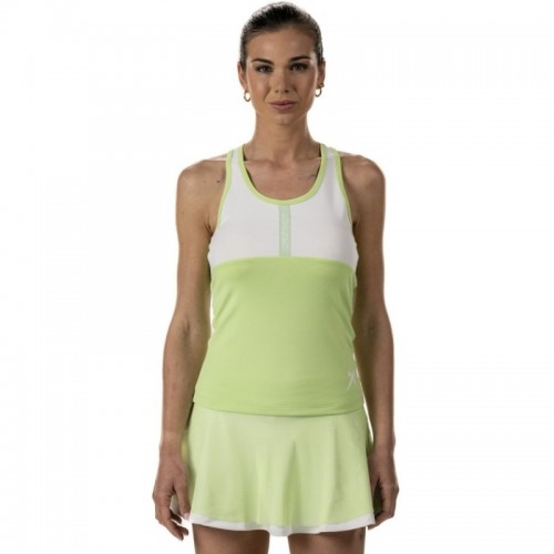 Camiseta Drop Shot Lys Verde Branco Camiseta Drop Shot Lys Verde Branco