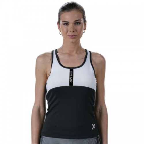 Camiseta Drop Shot Onix Preto Branco Camiseta Drop Shot Onix Preto Branco