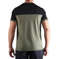 Camiseta Infinito Alpha II Exercito Negro Verde