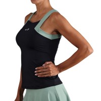 Camiseta Endless Breeze Negro Verde Forest  Oferta + Barato