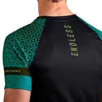 Camiseta Endless Feisty Geo Negro Petroleo  Oferta + Barato