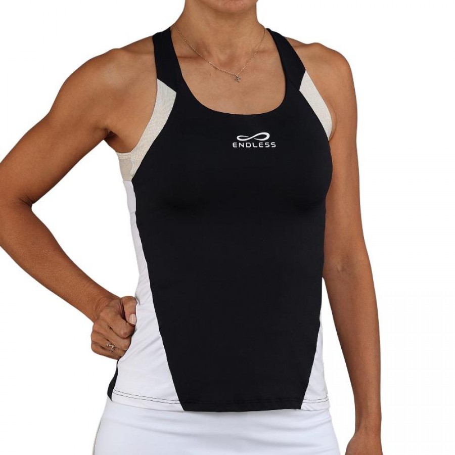 Endless Grace Maglietta in oro nero  Offerta + Economico