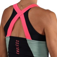 Endless Grace Maglietta Nero Verde Bosco  Offerta + Economico