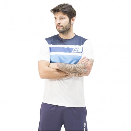 Enebe Sensor Pro Blue White T-Shirt Enebe Sensor Pro Blue White T-Shirt