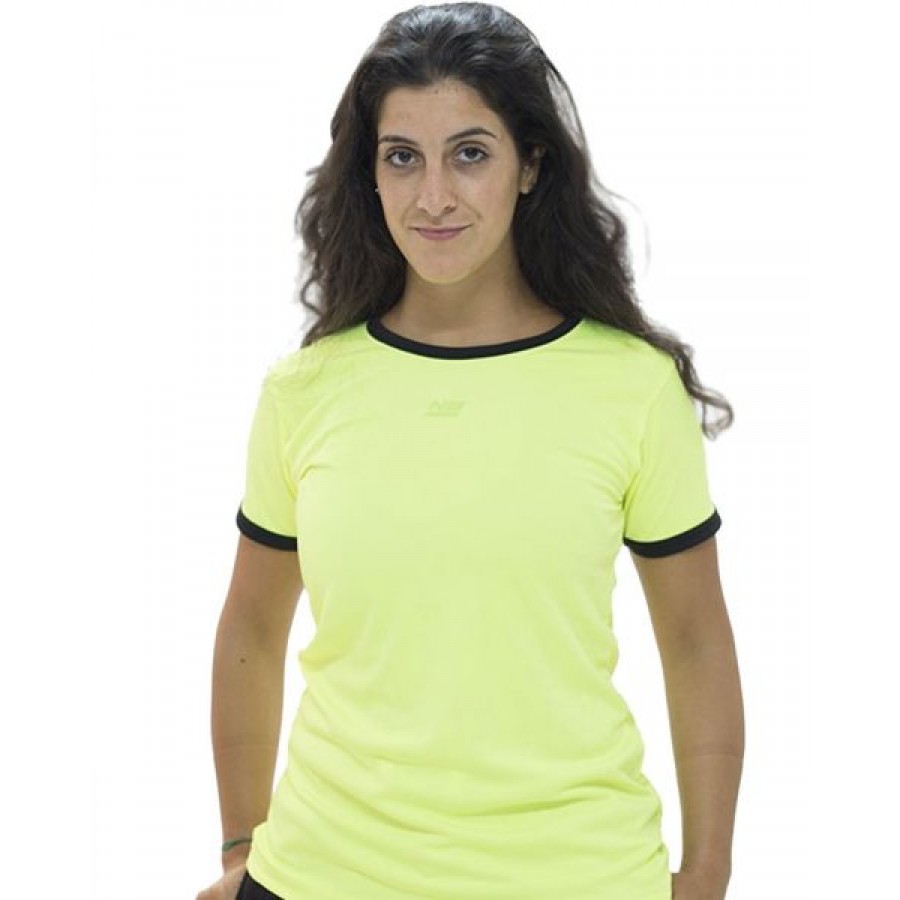 T-shirt Enebe Strong Yellow Fluor pour femme