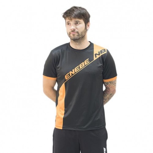T-shirt Orange Noir Enebe Ultra Pro T-shirt Orange Noir Enebe Ultra Pro