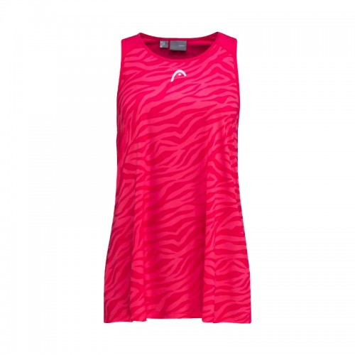 Camiseta Head Agility Magenta Print Vision Junior Camiseta Head Agility Magenta Print Vision Junior