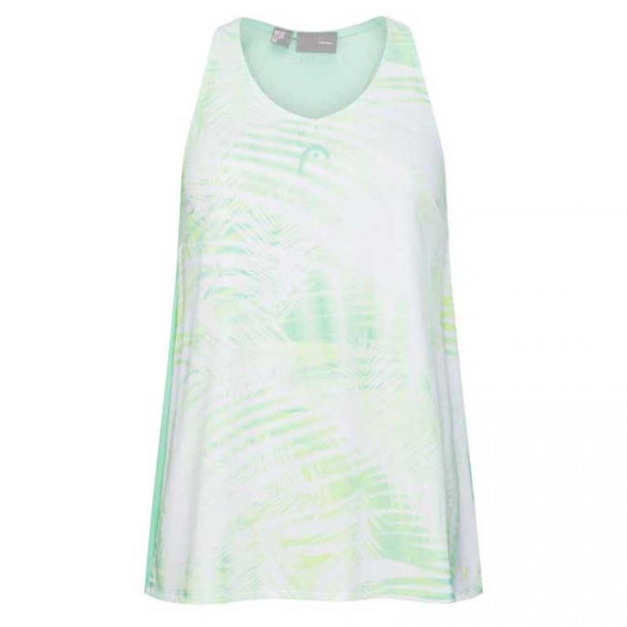 Camiseta Head Agility Tech Verde Pastel Print