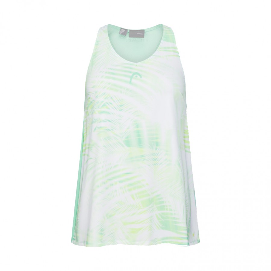 Camiseta Head Agility Verde Pastel Print Junior