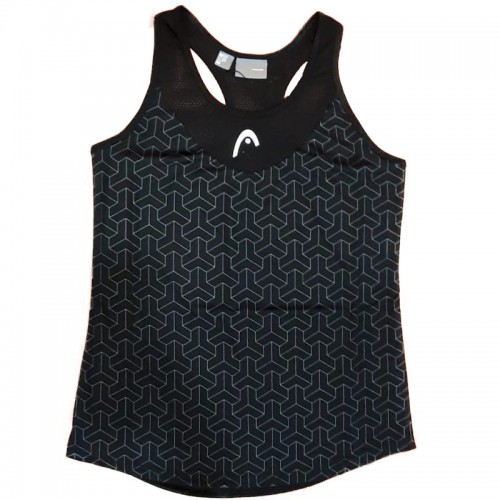 Camiseta feminina preta da Cabeca Alpha Camiseta feminina preta da Cabeca Alpha