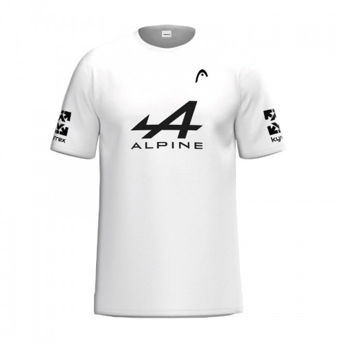 Head Arturo Coello T-Shirt Blanc Noir Head Arturo Coello T-Shirt Blanc Noir