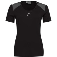 Head Club 22 Tech Maglietta Donna Nera