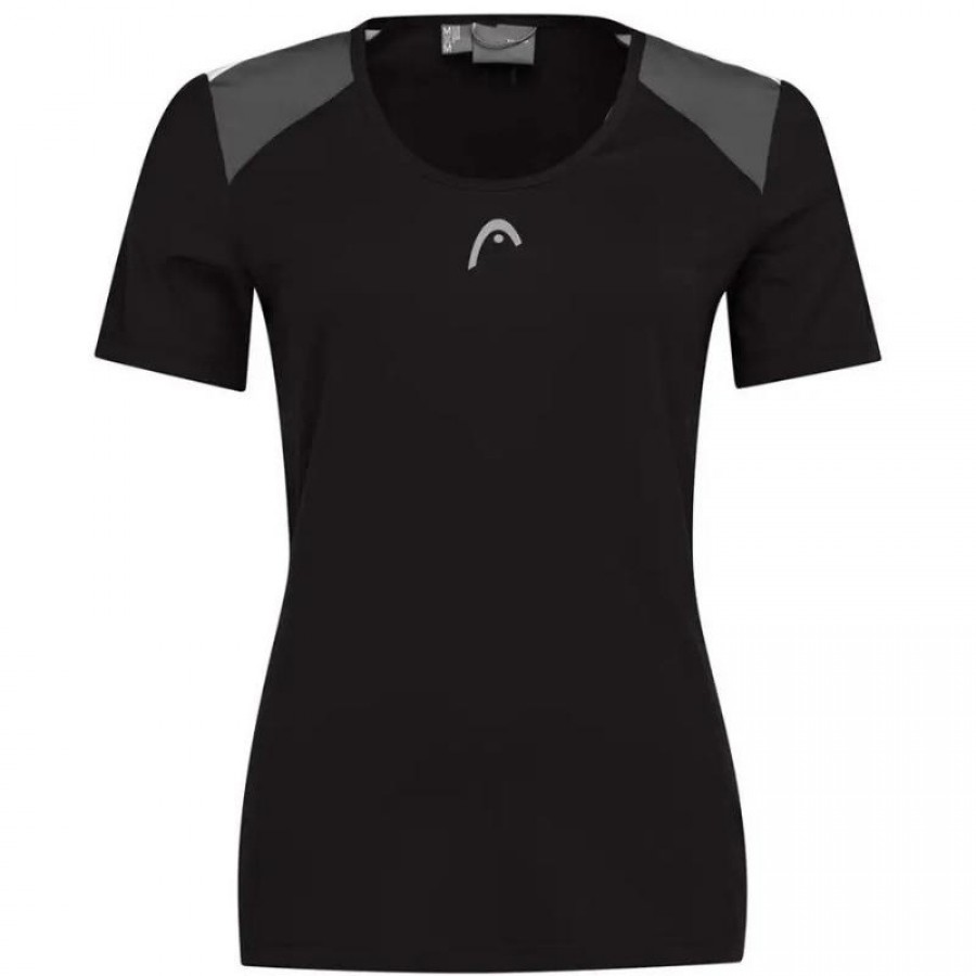 Head Club 22 Tech Maglietta Donna Nera