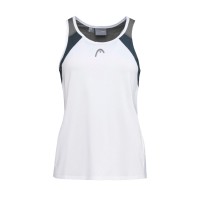 Head Club 22 Top Camiseta Feminina Branca