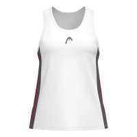 Camiseta Head Club 25 Blanco Rojo Junior  Oferta + Barato