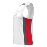 Camiseta Head Club 25 Blanco Rojo Junior  Oferta + Barato
