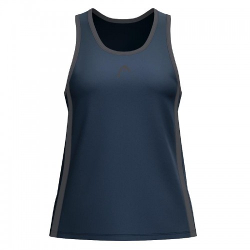 Camiseta Head Club 25 Tech Azul Marinho Feminina Camiseta Head Club 25 Tech Azul Marinho Feminina