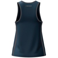Camiseta Head Club 25 Tech Azul Marino Mujer  Oferta + Barato
