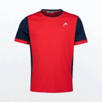 Head Davies Camiseta Vermelha  Oferta + Barato