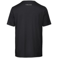 Camiseta Head Easy Court Negro PADELPOINT Camiseta Head Easy Court Negro