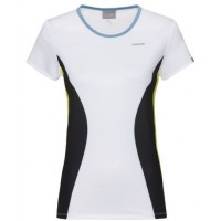 Camiseta Head Mia Blanco Amarillo