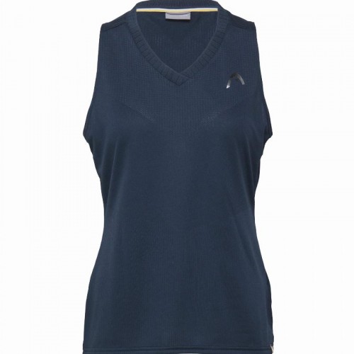 Camiseta Feminina da Marinha Head Performance Camiseta Feminina da Marinha Head Performance