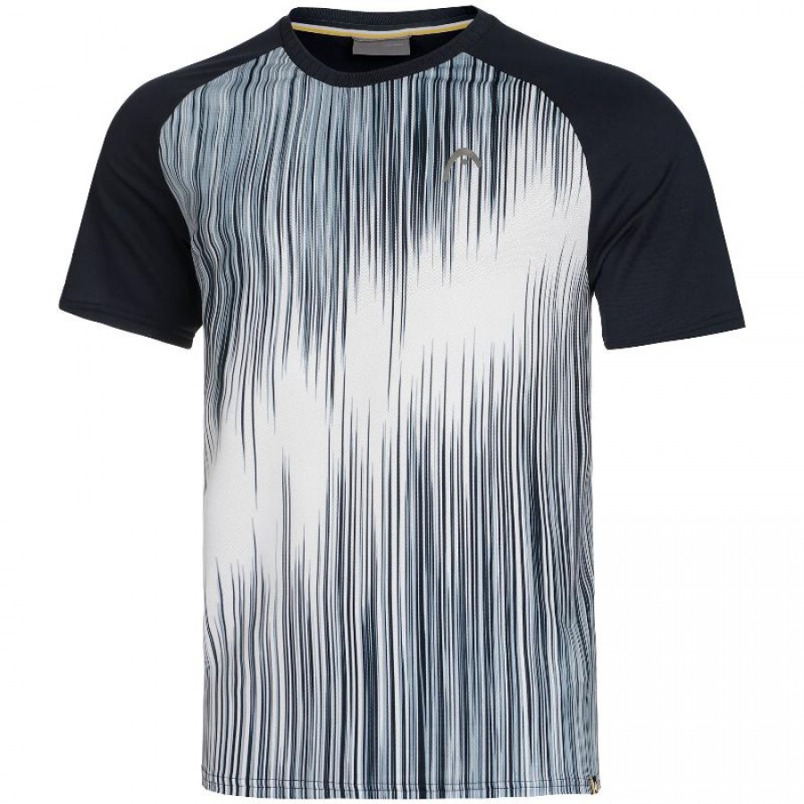 Camiseta Head Performance Azul Marino Stampa