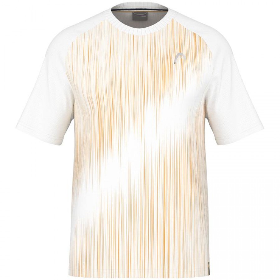 Camiseta Head Performance Blanco Print  Oferta + Barato