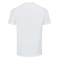 Head Performance T-shirt White Green Print