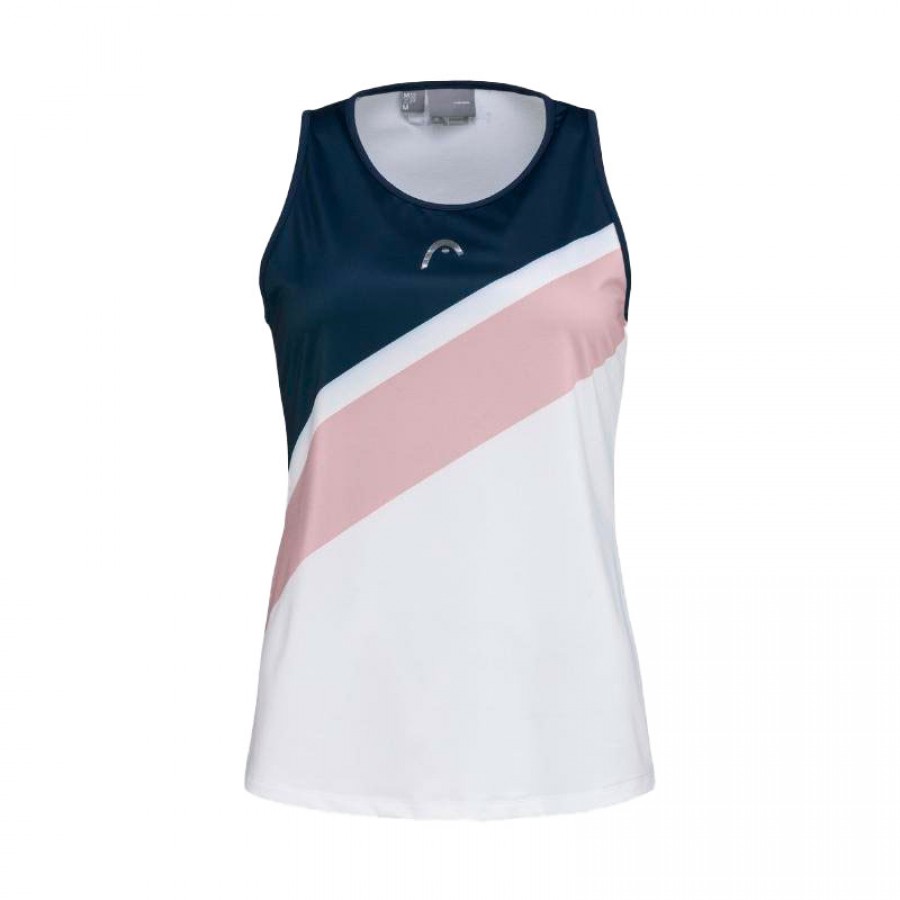 Tete Performance T-shirt Imprime Rose Blanc