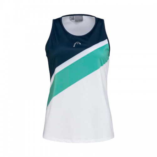Tete Performance T-shirt Imprime Green Nile Tete Performance T-shirt Imprime Green Nile