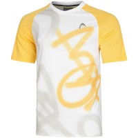 Camiseta Head Performance Nova Iorque Blanco Banana