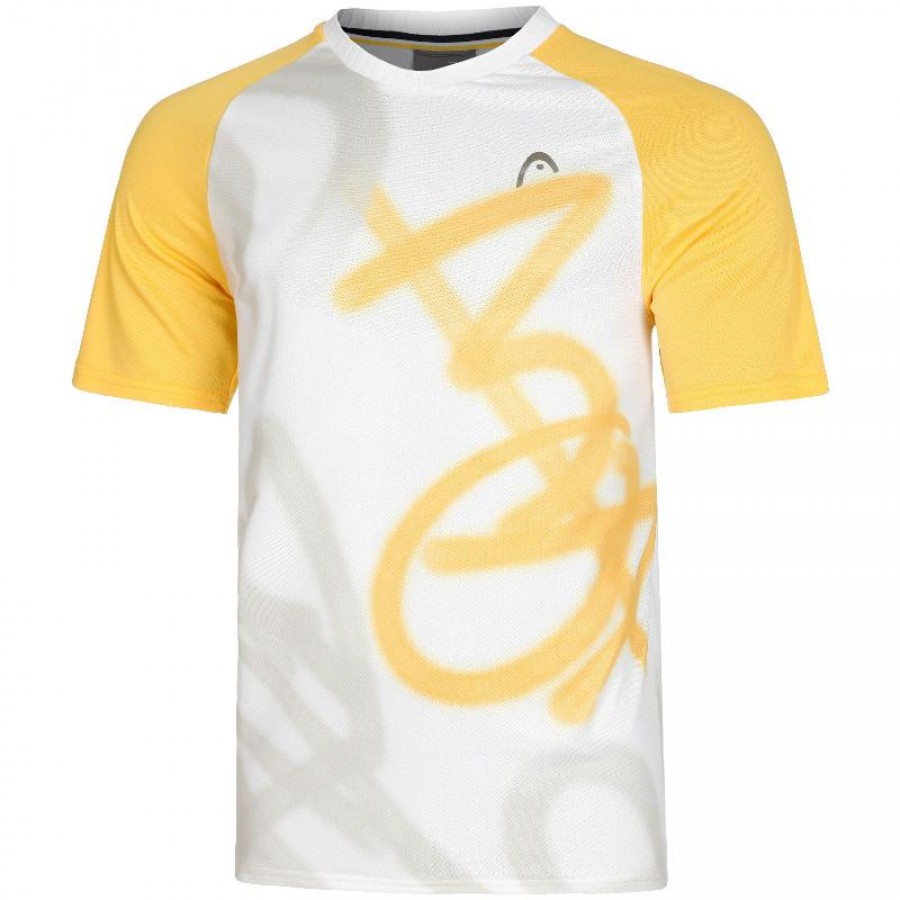 Camiseta Head Performance New York Blanco Banana  Oferta + Barato