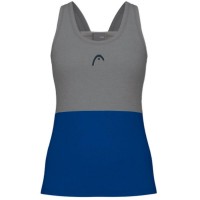 Camiseta Head Play Tech Azul Royal Blanco Mujer  Oferta + Barato