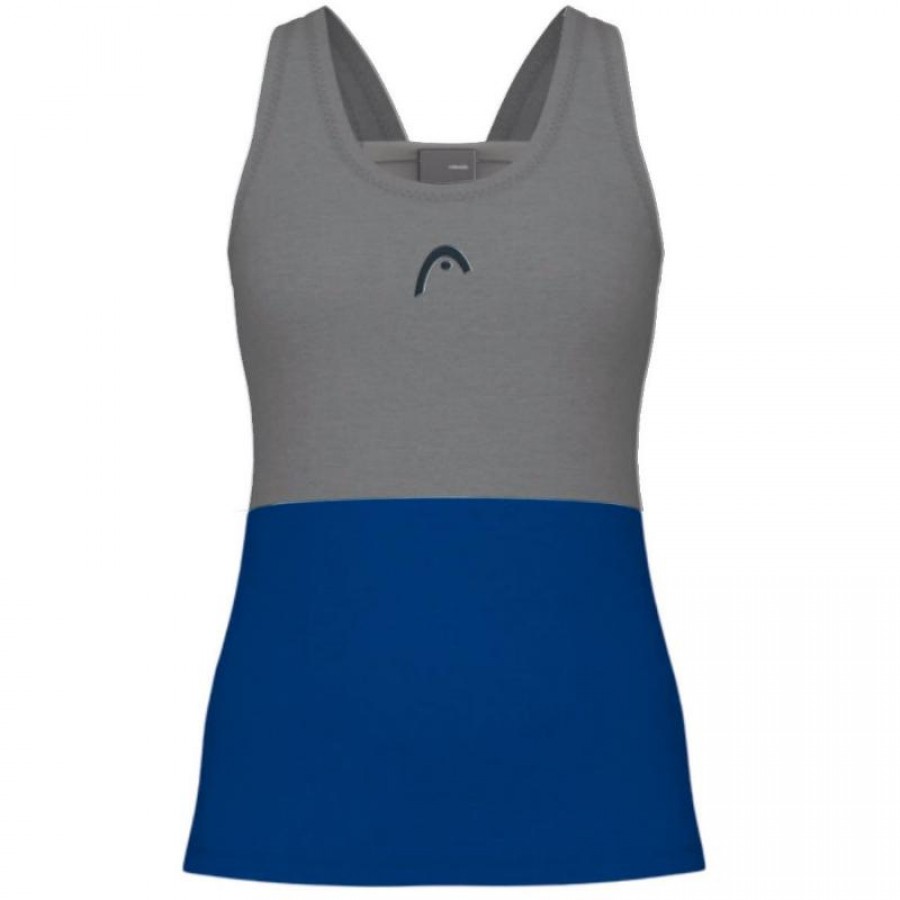 Camiseta Head Play Tech Azul Royal Blanco Mujer  Oferta + Barato