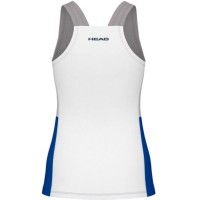 Camiseta Head Play Tech Azul Royal Blanco Mujer  Oferta + Barato