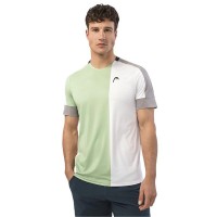 Head Play Tech T-Shirt Branco Verde